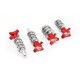 Kit Registri Leve S3 (AJP-BRAKTEC) Rosso