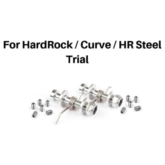 Kit Fissaggio Pedane S3 Hard Rock, Curve & HR STEEL