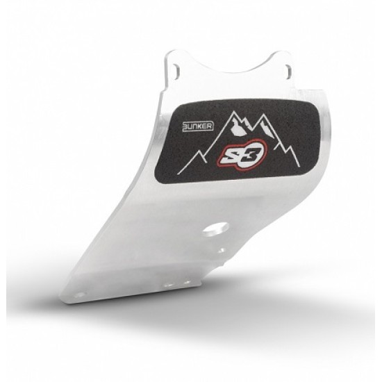 Piastra Paramotore S3 - GAS GAS (Silver)
