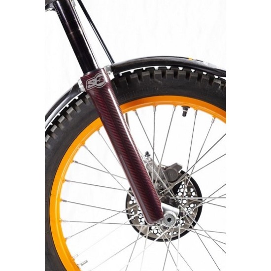 Protezione Forcelle S3 - Tech/Showa (Carbonio Rosso)
