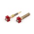Viti S3 Minimo e Aria Carburatore Keihin ROSSO