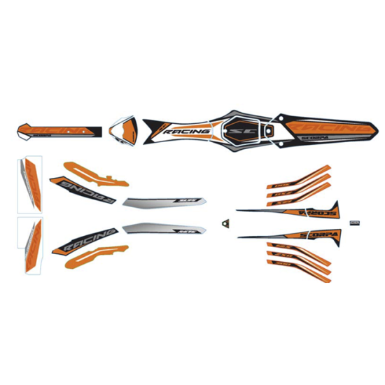 Kit Adesivi Completi SCORPA RACING 2019