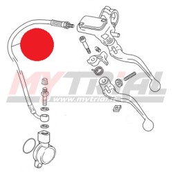 Tubo Freno Anteriore / Frizione SHERCO 2012 per POMPA FORMULA