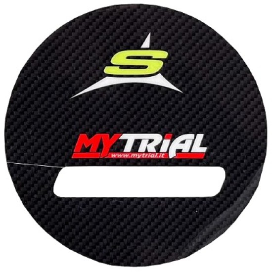 KIT Adesivi Coperchi Volano e Frizione SHERCO (FINTO CARBONIO)