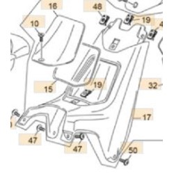 VITI PARTE SUPERIORE CASSA FILTRO 6 X 12 ISO 7380-2 10.9 Zn BLACK BODY