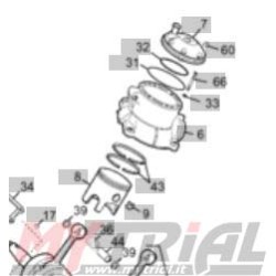 Pistone SHERCO SCORPA 250 (A)