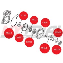 Kit Pompa Acqua SHERCO 2011+
