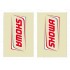 Adesivi Forcelle SHOWA RED & WHITE
