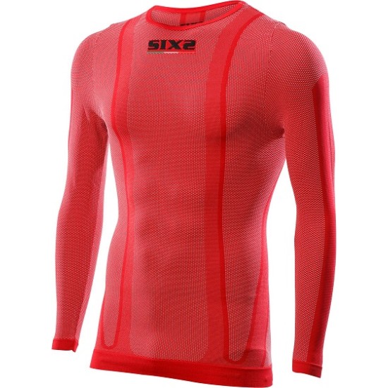 Maglia SIX2 TS2C ROSSO con Predisposizione Paraschiena