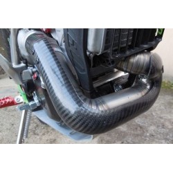 Protezione Scarico CARBONIO VERTIGO 16-18