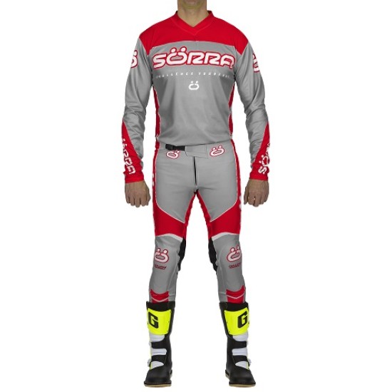 MAGLIA SORRA' GRIGIA & ROSSA ’21