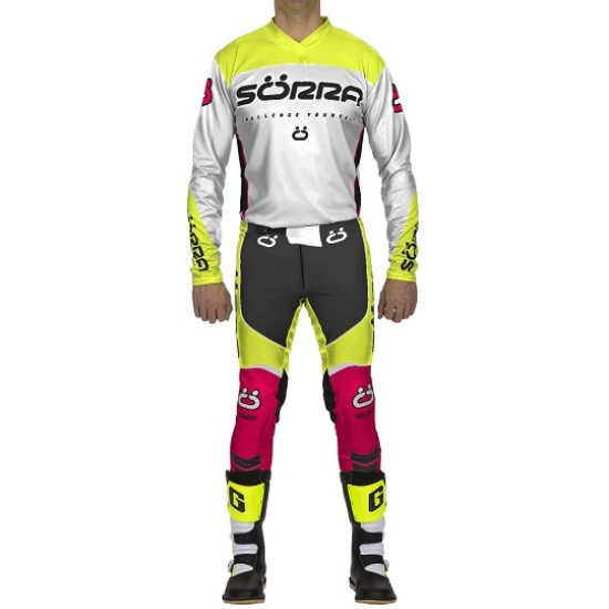 MAGLIA SORRA' BIANCA & GIALLA ’21