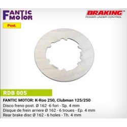 Disco Freno Posteriore  FANTIC  K-Roo 250, Clubman 125/250 