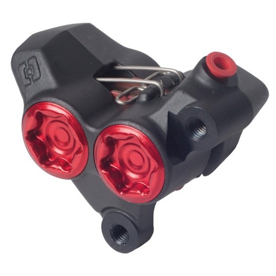 Pinza Freno Anteriore BRAKTEC BLACKRED 4Pistoni