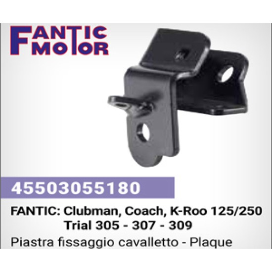 Piastra Cavalletto FANTIC: Clubman, Coach fino al 1991 Trial 305-307-309 