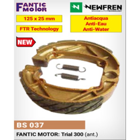 Ganasce Freno Anteriore FANTIC 300 