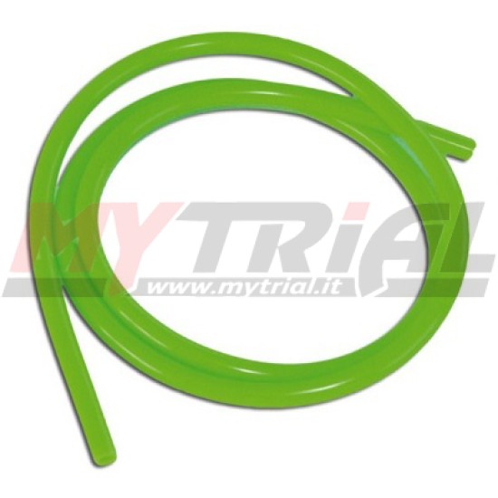Tubo Benzina 4x8mm (VERDE FLUO)