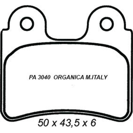 Pastiglie Freno TEKNOETRE PA3040 