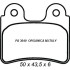 Pastiglie Freno TEKNOETRE PA3040 