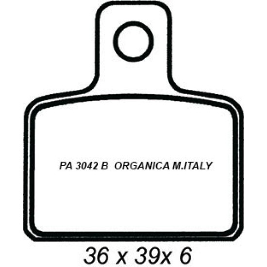 Pastiglie Freno Posteriore TEKNOETRE Organic FD224