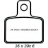 Pastiglie Freno Posteriore TEKNOETRE Organic FD224
