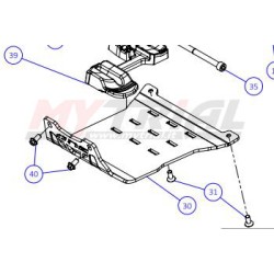 Bullone Piastra Motore TRS