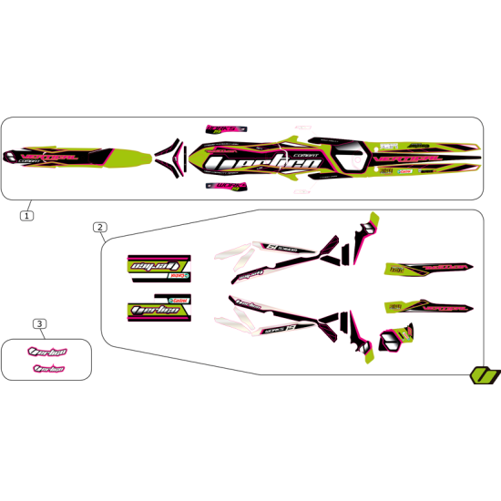 Kit Adesivi Completi VERTIGO 2019