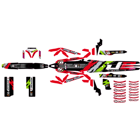 Kit Adesivi Completi VERTIGO BUSTO TITANIUM 2021