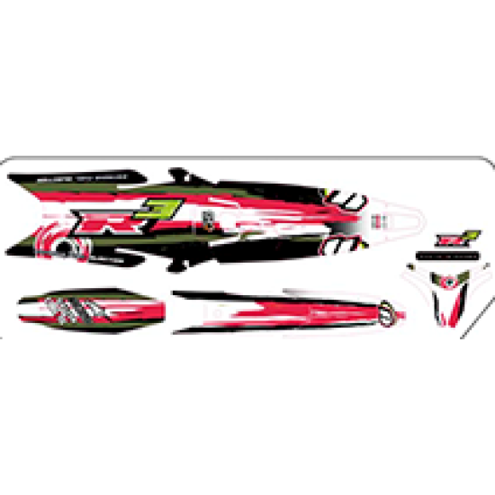 Kit Adesivi Plastiche VERTIGO R3 2021