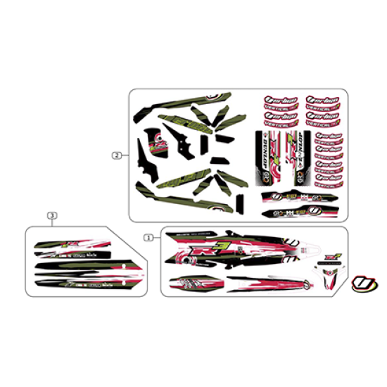Kit Adesivi Completi VERTIGO R3 2021